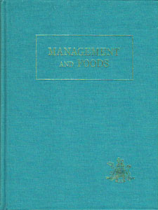 Photo of “Management and Foods” cover.